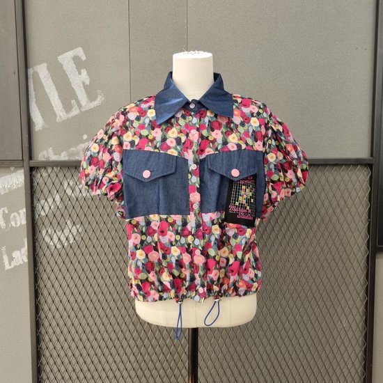 르니앤맥코이 플라워데님블라우스 MM07BL4077HJY