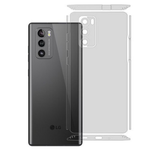 알럽스킨 LG 윙 기스 지문방지 후면 보호필름 (후면 2매)_이미지