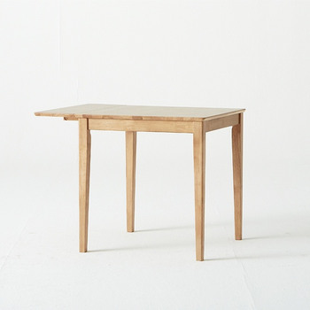 한샘 로하 원목 접이식 식탁 1100 (의자별도)