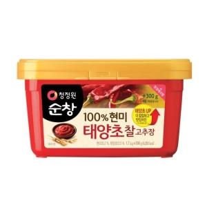 청정원 순창 100% 현미 태양초 찰고추장 2kg (5개)_이미지