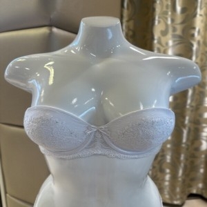 비너스 VBR1679WHAB_레이스 반컵 웨딩 오프숄더