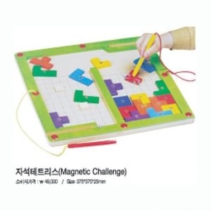 원목자석 테트리스 19pcs 20801