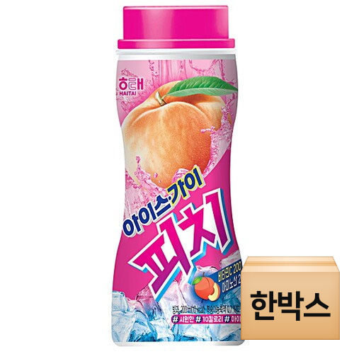 해태제과 아이스가이 피치 200ml (15개)