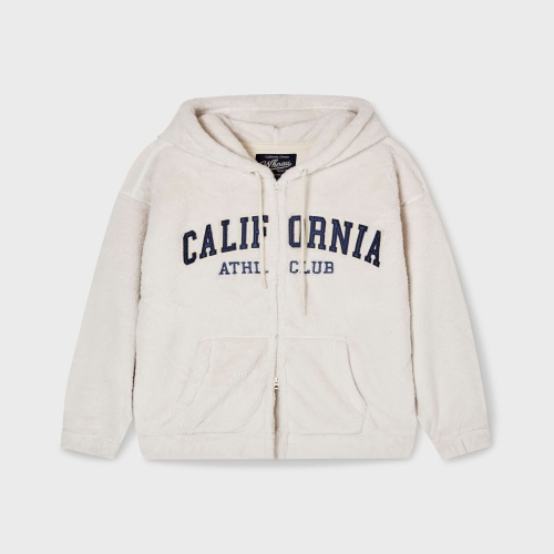 Signature Furfleece Patch Hood Zip-up WHMZF4V23U