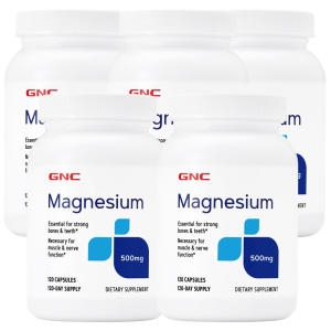 GNC 마그네슘 500mg 120캡슐 (5개)_이미지