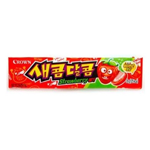 크라운제과 새콤달콤 딸기 29g (1개)_이미지