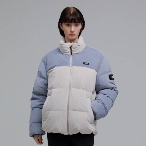 내셔널지오그래픽 남여공용 레이만 코듀로이 RDS DUCK DOWN JP N234UDW080 UW