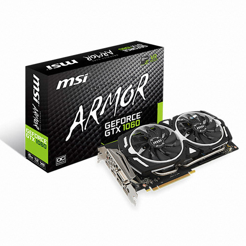 MSI 지포스 GTX1060 아머 OC D5 3GB