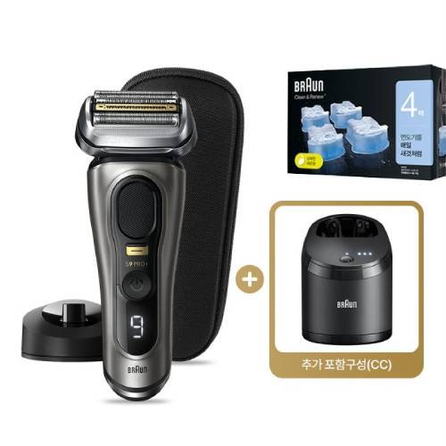 브라운 시리즈9 PRO Plus 9515s (1개+세척충전스테이션+세정액4개)_이미지