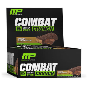 컴뱃 크런치 프로틴바 초콜릿 피넛버터 12개입 756g