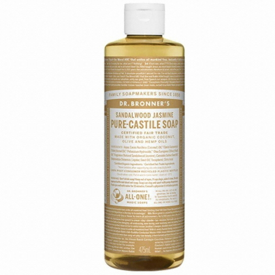 닥터브로너스 샌달우드 자스민 퓨어 캐스틸 솝 475ml (2개)_이미지