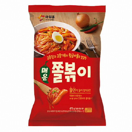 아워홈 매운 쫄볶이 470g (1개)_이미지