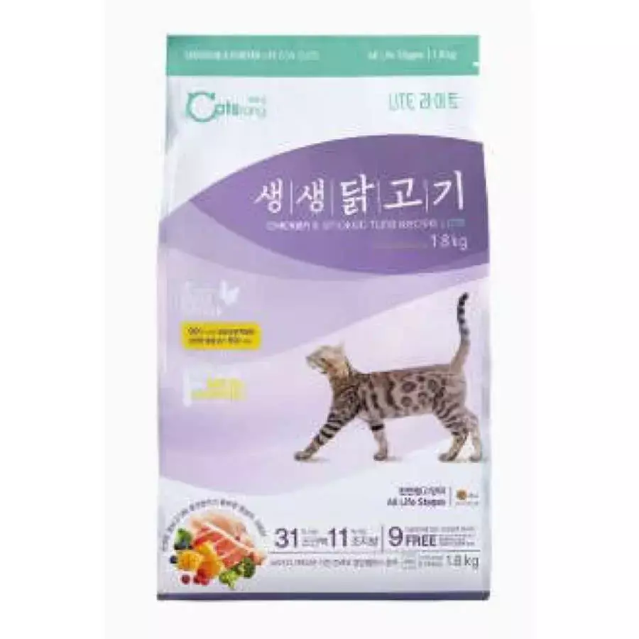 캐츠랑 생생닭고기 라이트 5kg (2개)_이미지