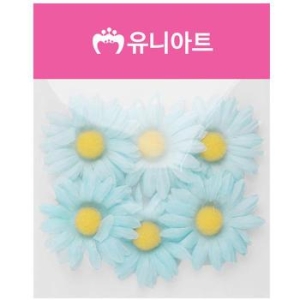 유니아트 조화꽃 1500 뿅국화 하늘 S11623491