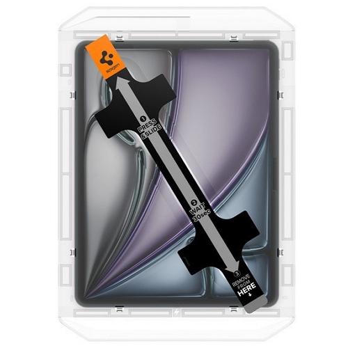 슈피겐 iPad Air 11 M3 글라스tR 이지핏 AR 강화유리 보호필름 (액정 1매)_이미지