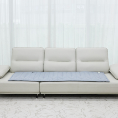 원테크 카보니 숯발열 뉴시티그레이 탄소전기방석 (3인용, 150x55cm)