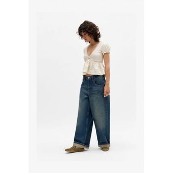��� Outfitters JAYA BAGGY EMERALD Relaxed fit jeans tinted blue 7513064