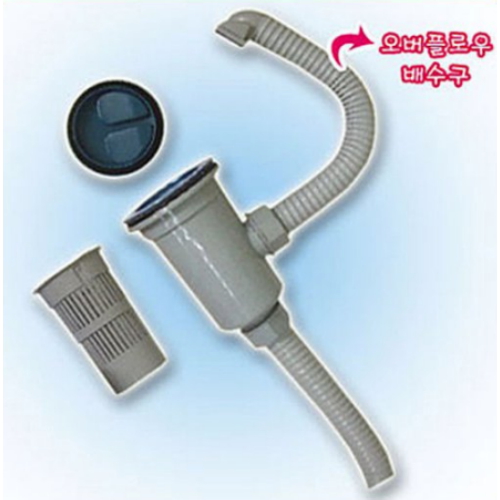 리빙테크 싱크대배수구 일반형 소형1볼_이미지