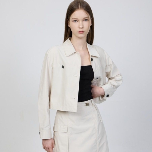 대현 ZOOC 스탠카라 버튼 크롭 자켓_Z252MSF016