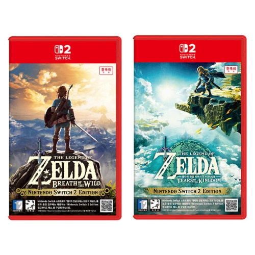 Nintendo 젤다의 전설 브레스 오브 더 와일드 + 티어스 오브 더 킹덤 합본 한글판이미지입니다. 누르면 해당 게시물로 새창이동합니다.