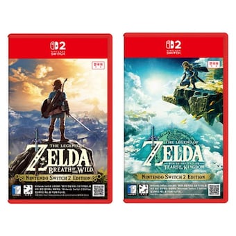 Nintendo <b>젤다</b>의 전설 브레스 오브 더 와일드 + 티어스 오브 더 킹덤 합본 한글판