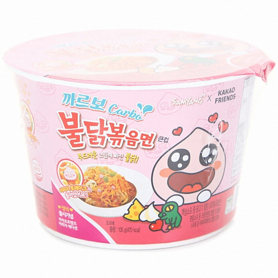 삼양식품 까르보 불닭볶음면 큰컵 105g (6개)_이미지