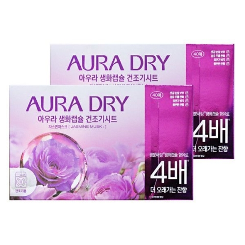 드라이 생화캡슐 자스민머스크 40매