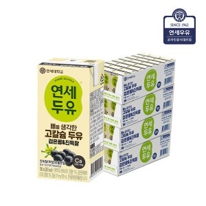 <b>연세</b>우유 <b>연세</b><b>두유</b> 뼈를 생각한 고칼슘 <b>두유</b> 검은콩 진득찰 180ml