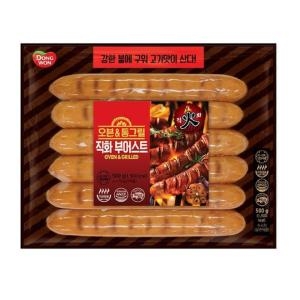 동원F&B 오븐&통그릴 직화부어스트 500g (1개)_이미지
