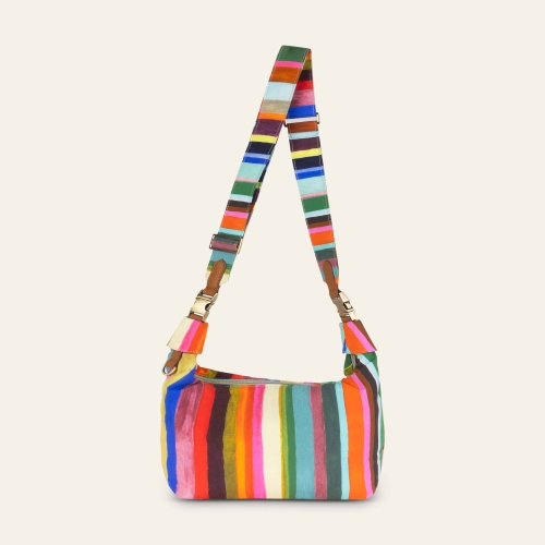 오일릴리 Oilily Selenie 호보 숄더백 스트라이프 피에테르넬라 가방 478083