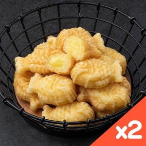 하이원푸드 겉바속촉 미니붕어빵 카스타드크림 1kg (2개)_이미지