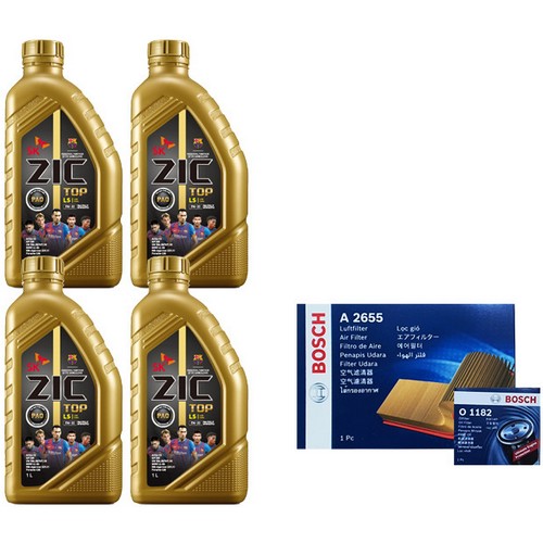 SK엔무브 지크 탑 5W30 4L + 보쉬필터 현대 아반떼AD 1.6 가솔린_이미지