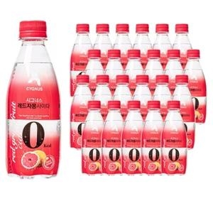 시그너스 레드자몽 사이다 제로 350ml (24개)