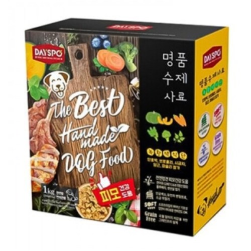 데이스포 독 명품 수제사료 녹황색식단 1kg