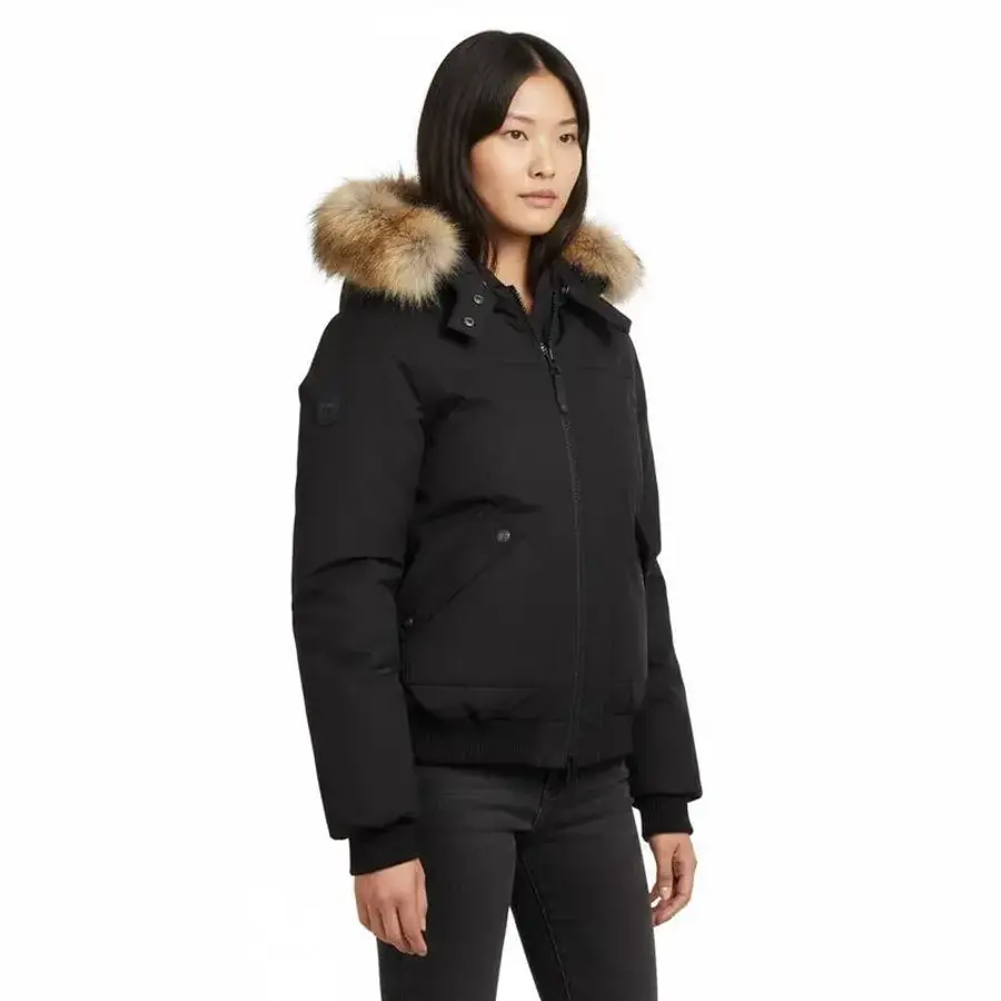 노비스 할로우 코요테퍼 여성 패딩 점퍼 HARLOW BLACK 1649984