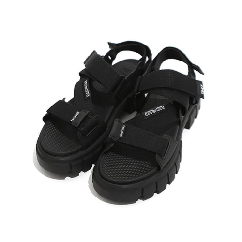 팔라디움 리볼트 블랙 플랫폼 샌들 98578-008-M BLACK813394_이미지