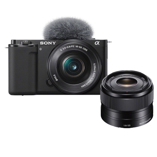 SONY ZV-E10 더블 렌즈세트 (16-50mm+35mm F1.8)