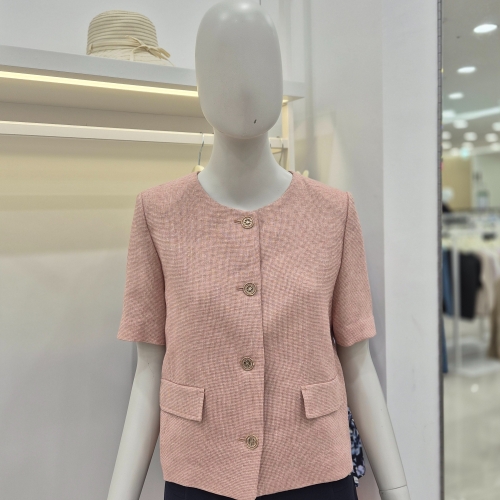 노카라 반팔 트위드 자켓 CAFU5-WJK250_JK 전주김제점