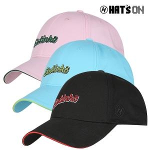 햇츠온 엘스팅코 볼캡209 DBELSBAJ0209PK,DBELSBAJ0209BL,DBELSBAJ0209BK