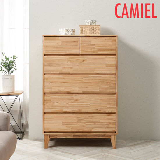 벤즈2 참죽나무 5단 서랍장 900