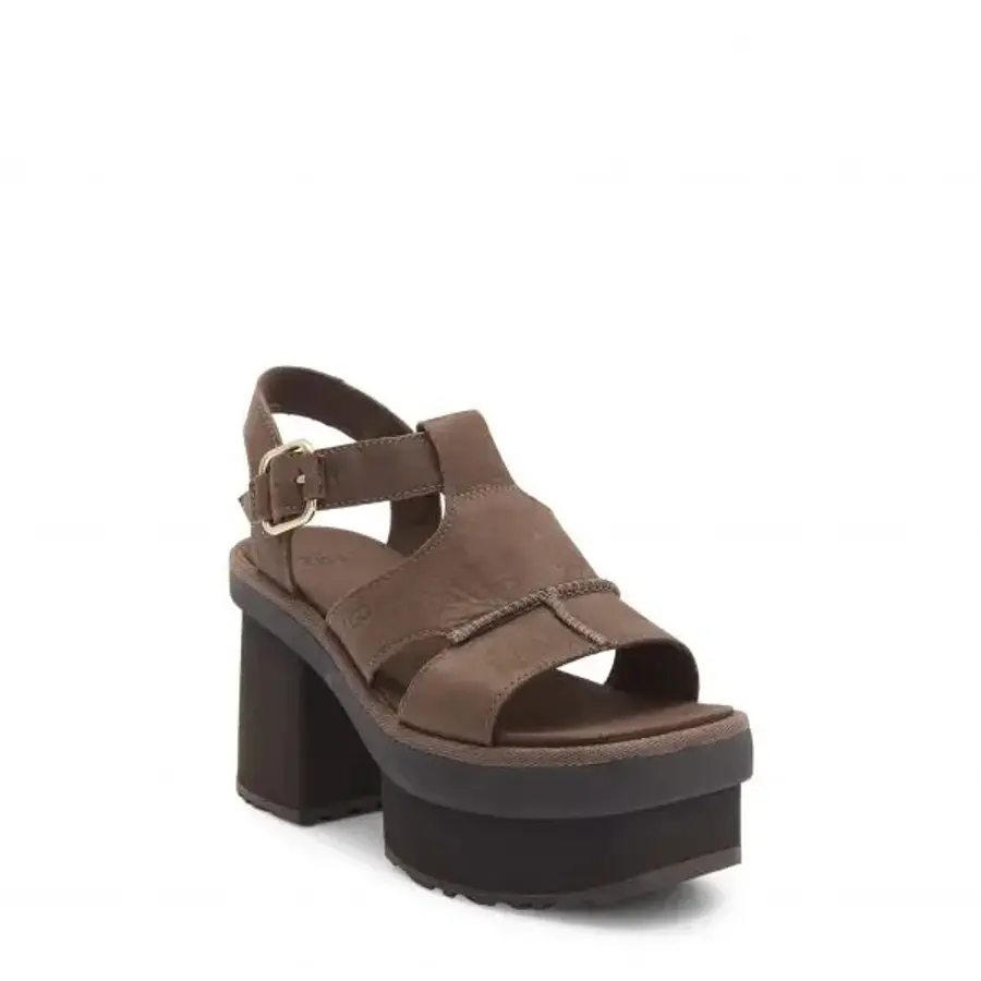 UGG 우먼 뉴 Heights 플랫폼 샌달 샌들 Molasses 11180781_이미지