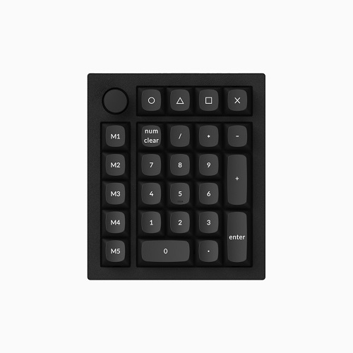 Keychron Q0 Plus 블랙 커스텀 기계식 (갈축)_이미지