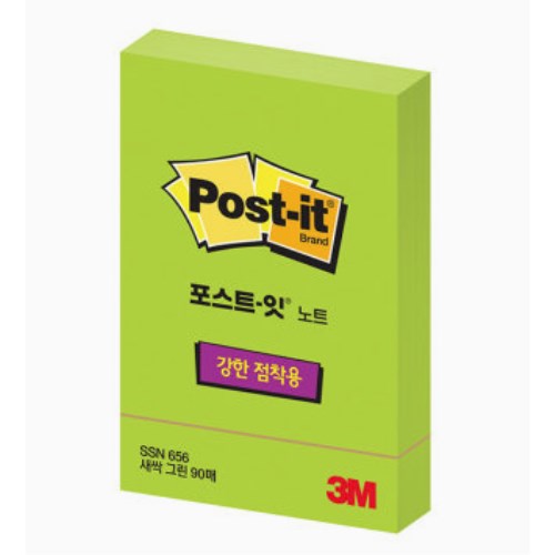 3M 노트 SSN 656 새싹그린 (1개)_이미지