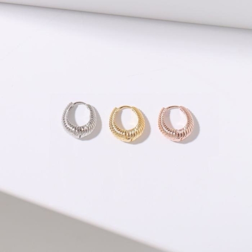 오노마 알티피아 시후주얼리 세련 로프 라인 링귀걸이 EC445E