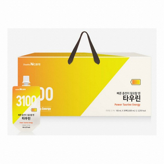 빠른 충전이 필요할 땐 타우린 3100 100ml 30포