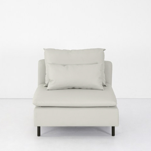 동서가구 모디퍼 모듈 본체 가죽 소파 1인용