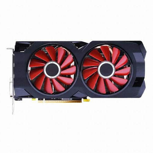 XFX 라데온 RX 570 블랙울프 OC D5 8GB (벌크)_이미지