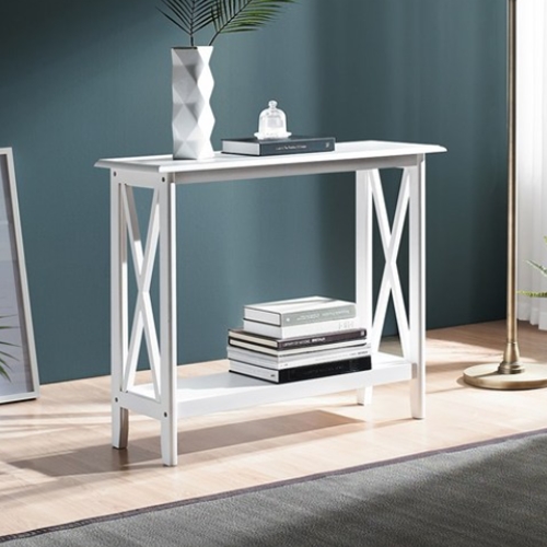 에카드 원목 미니 선반 콘솔 테이블 900