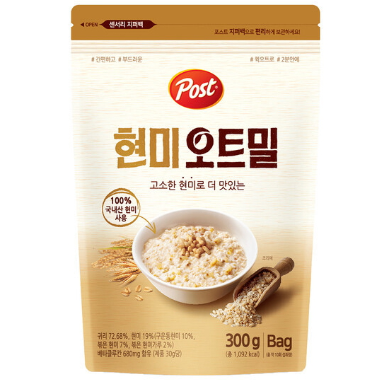 현미 오트밀 300g