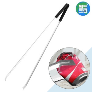 월드크린 미화청소집게 80cm 청소 악어 긴 신발 정리 플라스틱 철 쓰레기 손잡이 집게_이미지